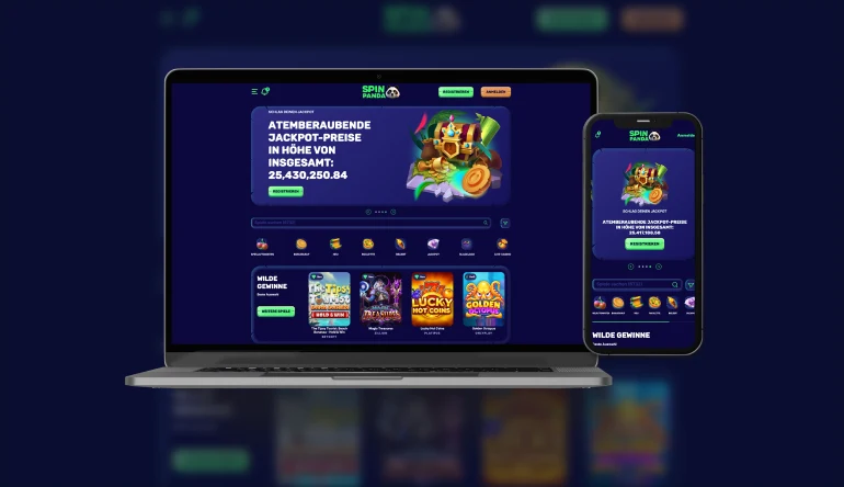 SpinPanda Casino App Screenshot